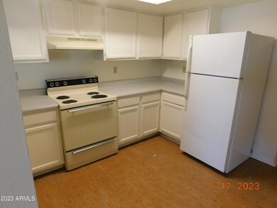 Newly painted kitchen cabinets