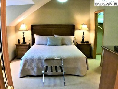 Upstairs master bedroom suite.