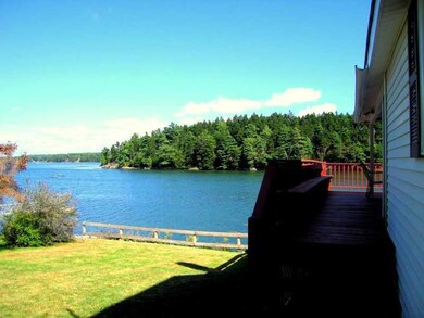 View. View past the cottage/deck.