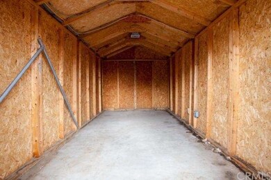Shed Comes With Lights and Power.