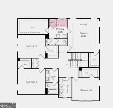 Second Floor Plan - Structural options added inclu