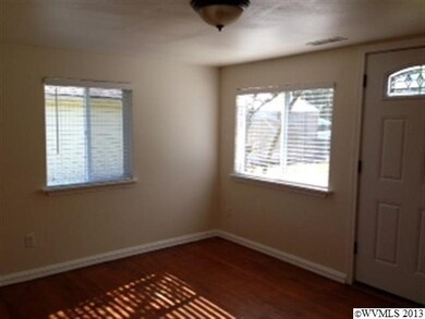 Wood floors and great lighting.