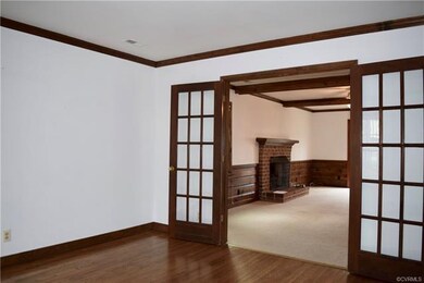 Living Room looking into Den