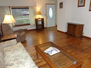 front door entry to living room