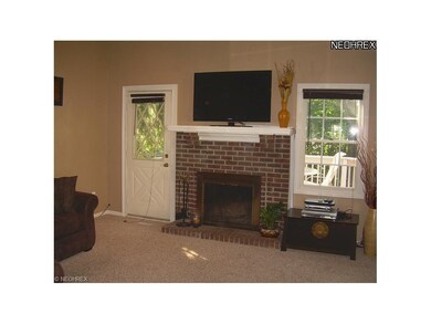 Great room with door leading to private deck