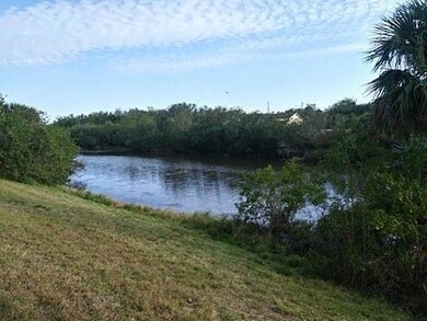 Channel in back yard