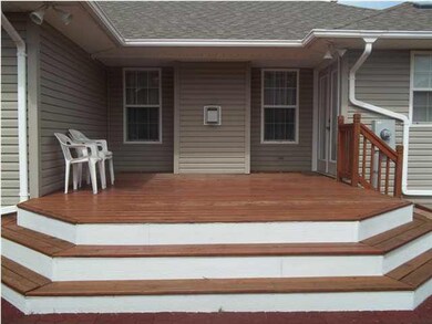Back deck, perfect for relaxing or entertaining
