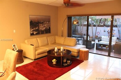 Living room and Patio view