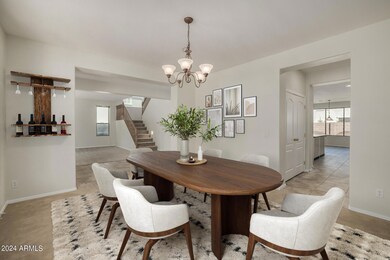 Dining Room Virtually Staged