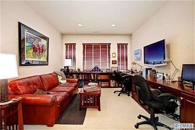 This Den area had the option of being a 3rd bd rm 