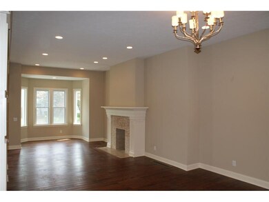 Living Room. A view across the expansive space tha