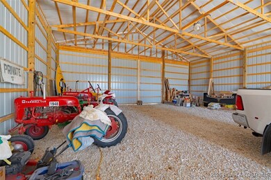 Interior with 2400 sf of space for cars, trucks or