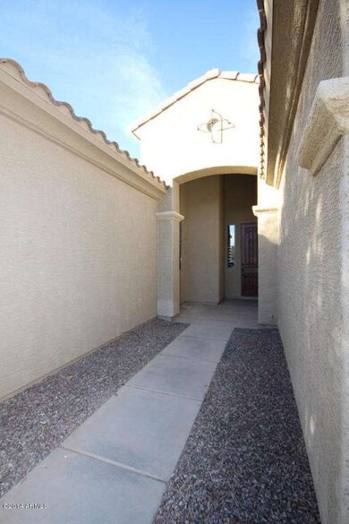 Walkway to front door