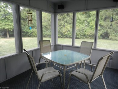 Enclosed back porch