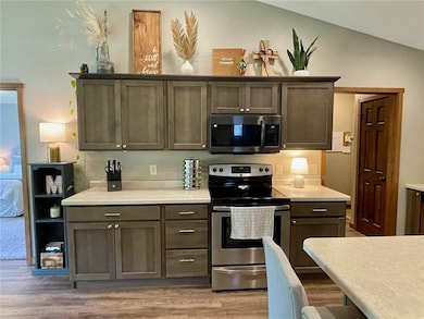 Kitchen appliances are included in the sale.