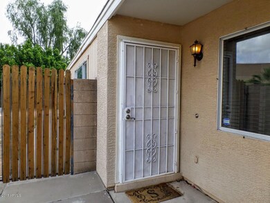Front Entry with Security Screen Door