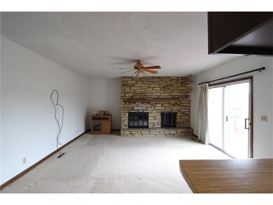 Family room area, opens to deck.