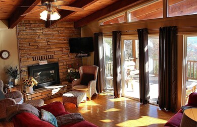 Living fireplace