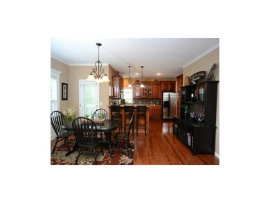 expanded eat in kitchen