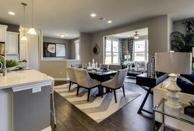 *Model Home Pic, Cafe off of Kitchen & Gathering Room (Sunroom Optional)