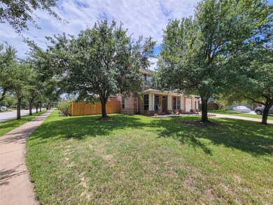 Side view of the home