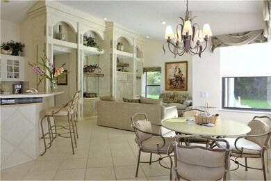 Kitchen boasts snack bar & overlooks your spacious