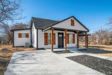 New driveway and sidewalk