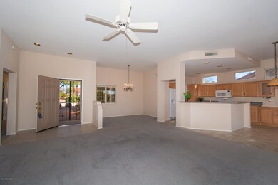 Open floor plan.
