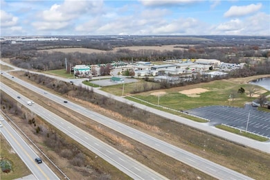 Aerial view looking NE