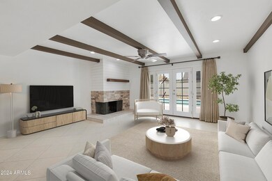 Virtual staging idea for Great Room