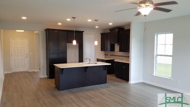 View of Kitchen from Living Room