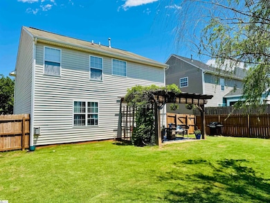 Rear View with Pergola