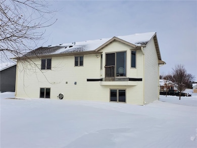 Rear of home