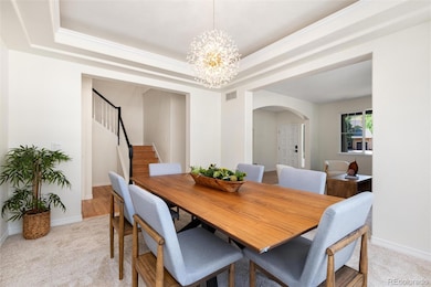 Another view of the dining room.