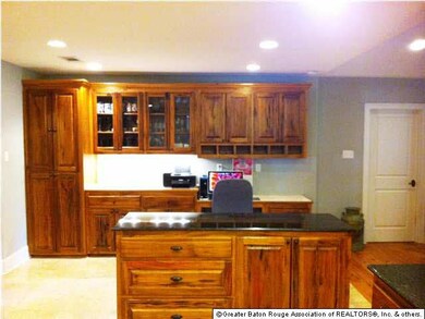 Sep. Island with Granite Counter Top