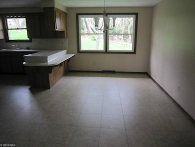 This dinette area offers space for family meals or