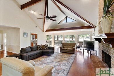 Open and bright with great Architectural details a