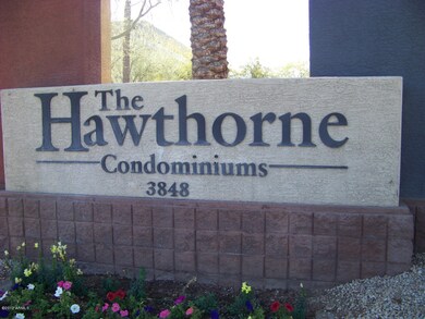 Hawthorne Monument Sign