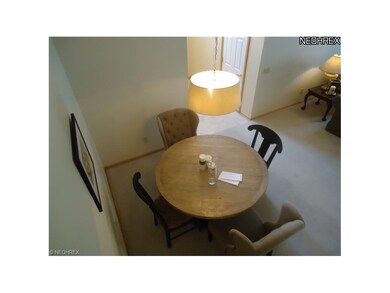 dining room with updated light fixture