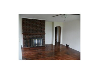 Brick fireplace for winter nights