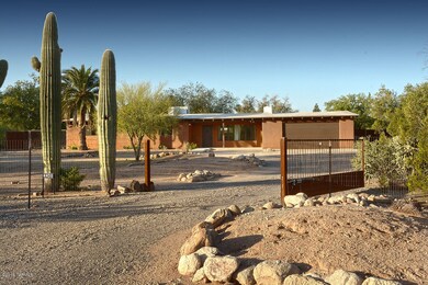 Front Elevation-Motorized Gate