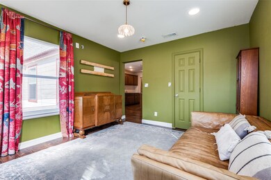 Living are of unit 1203 featuring a storage closet