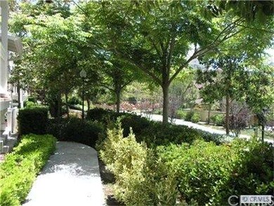 Walkway in front looking East