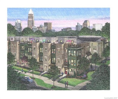 Exterior Rendering Uptown West Terraces
