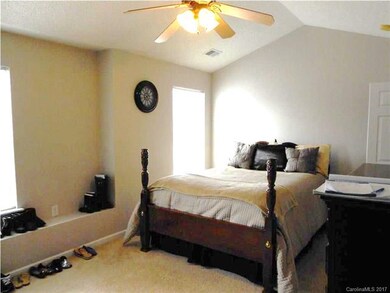 Master Bedroom with Vaulted Ceiling