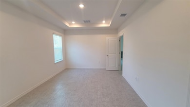 Main Bedroom with Tray Ceiling