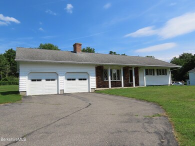 Large attached 2-car garage