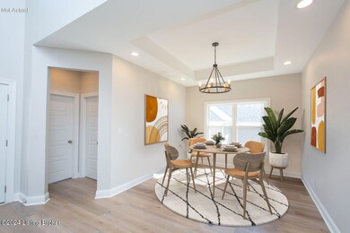 Virtually Staged Dining Room