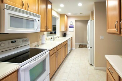 Lovely galley kitchen.