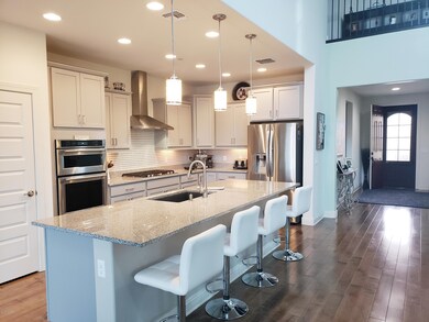 2Gourmet kitchen to door